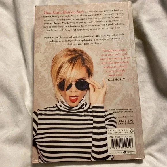 3/$20 Victoria Beckham - that extra half inch - softcover book - Picture 3 of 6